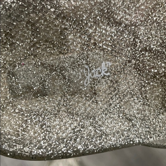 Cat & Jack glitter Jelly Birkenstock style sandals - Picture 3 of 5